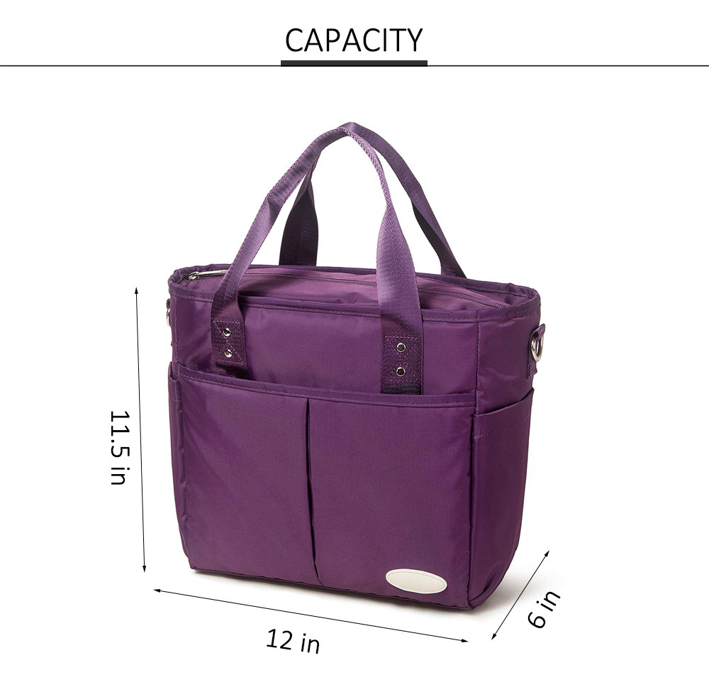 Water Resistant Oxford Thermal Lunch Bag For Work