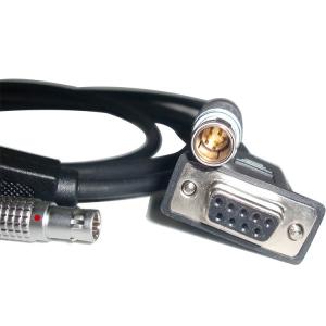 China Gev187 Leica Survey Accessories Y Type Cable 6.5ft Serial 9 Pin Rs232 wholesale