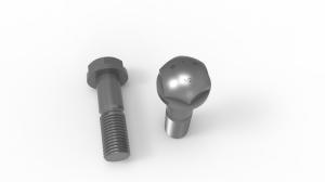China Heat Treatment 18-UNF Track Screw 0.227kg 7H3598 wholesale