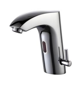 China Zinc Body Washbasin Sensor Water Faucet Battery Operated Sensor Tap wholesale