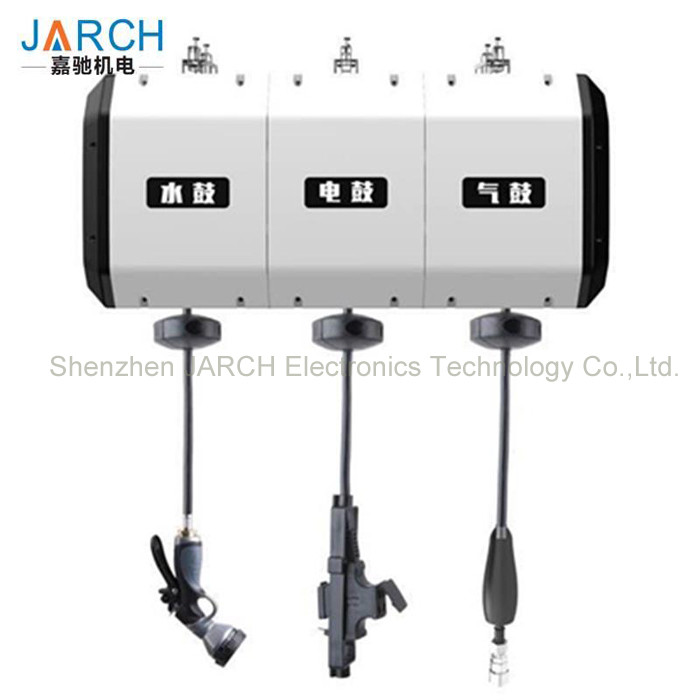 Wall Mounted Auto Retractable Electric Cord Reel Combination Box Drums For Car Washing