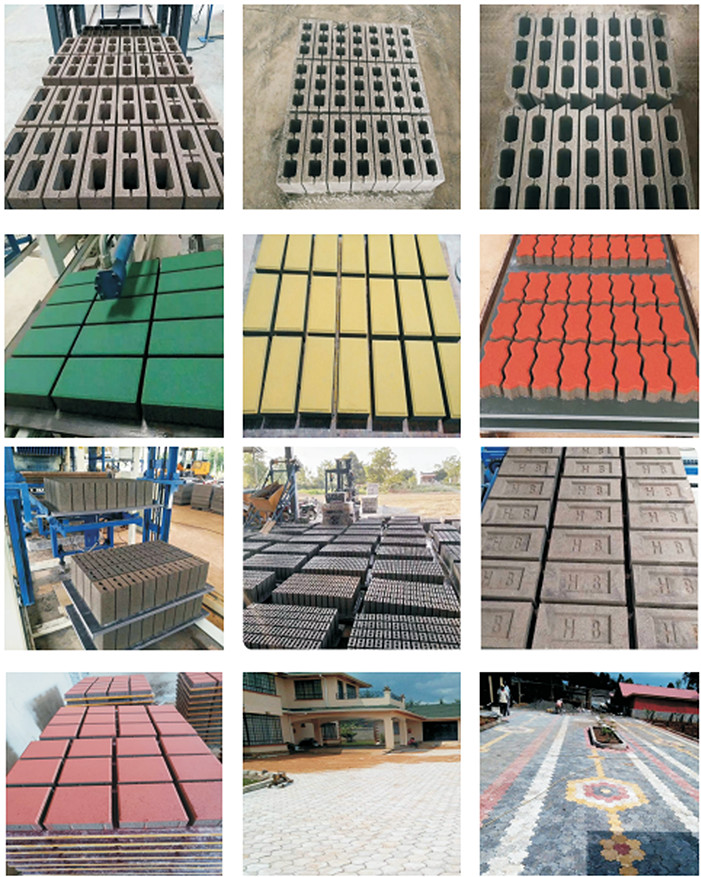 HST 8-15 Cement Brick Making Machine AAC Block Machine For Building Material