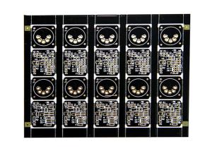 China FR4 High Tg Black Solder Mask Single Sided PCB wholesale