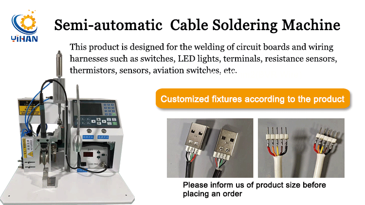 YH-6520 Automatic Mobile Phone USB Data Cable Production Machine with Competitive