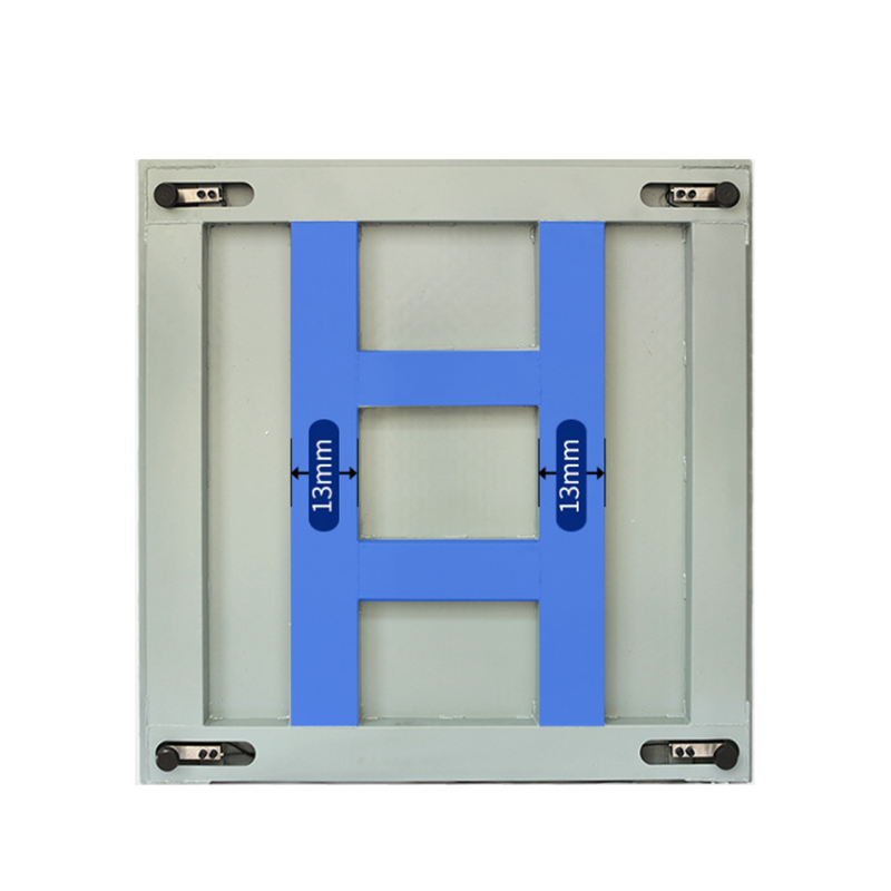 LED Digital Display 1 Ton Cattle Livestock Weight Scales with Cage Stable Performance Heavy Duty Industrial Floor Scale