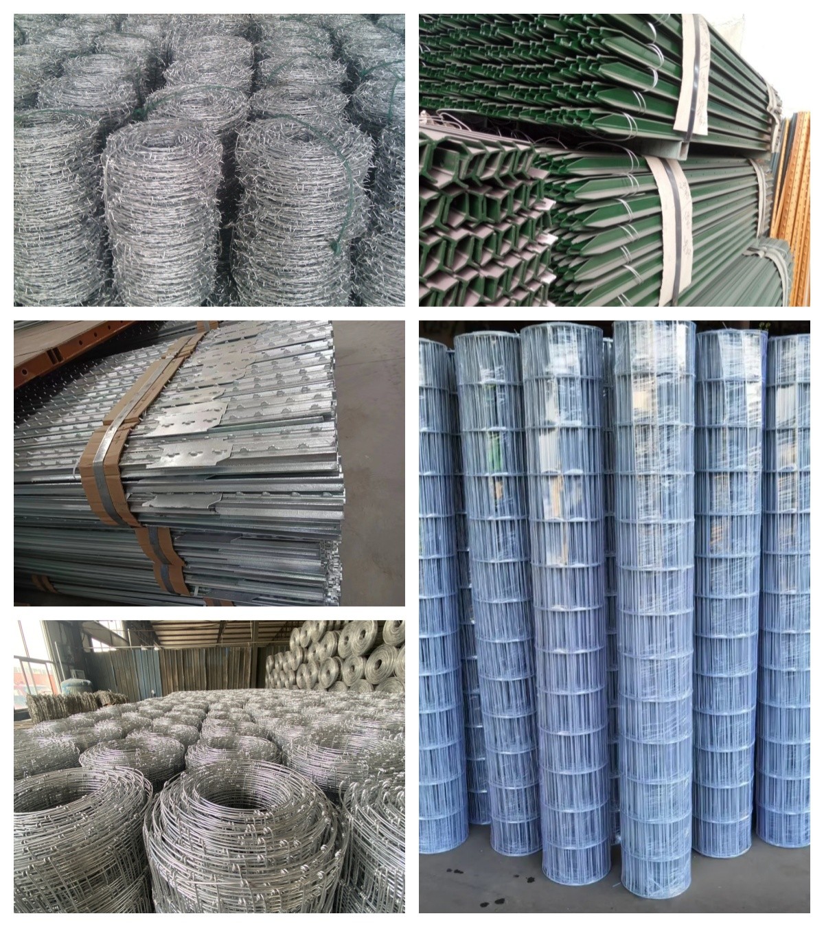 Impact Resistant PVC Coated Galvanized Barbed Wire Mesh Fencing With Custom Lengths