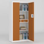 Fingerprint Lock Five Shelves Tall Metal Storage Cabinet