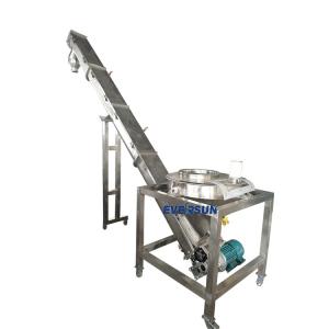 China Stainless Steel Large Screw Feeder Rice Soybeans Mobile Screw Conveyor wholesale