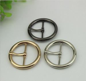 China Simple Design 3 Color Garment Accessories Zinc Alloy Metal Pin Belt Buckle 31 MM For Purse wholesale