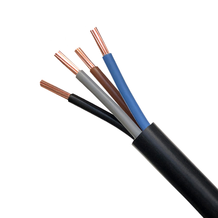 NYY Cable 3Cores 5Cores Low Voltage Cable 0.6/1KV PVC Insulated and Sheathed Cu Conductors
