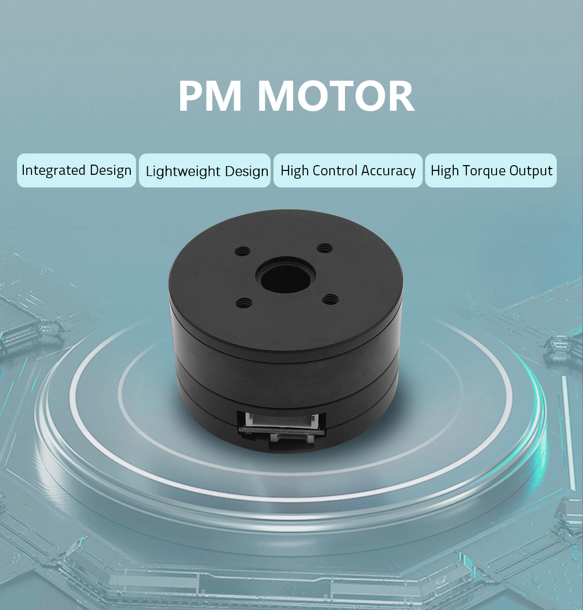 Customized High Torque Hub Motor 6000Rpm RoHs Bldc Gimbal Motor