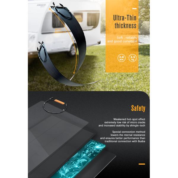 Bluesun Mono Flexible 12V Solar Panels 150 Watt Sun Power Cell 110w Flexible Solar Panels