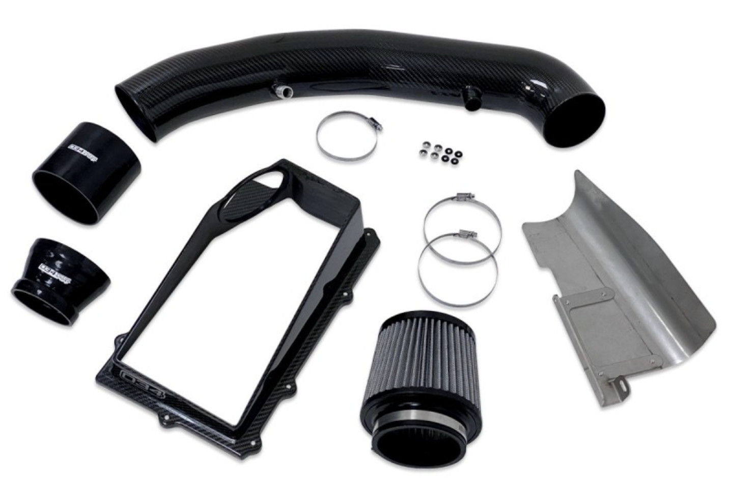 Heat Resistant Carbon Fiber Cold Air Intake 3k Twill Intake And Exhaust System