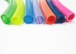 4 To 12 Bar High Pressure Pvc Polyester Braided Hose , Clear Vinyl Tubing
