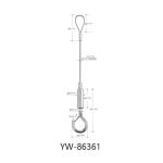 Adjustable Lighting Wire Suspension Kit With Two Srew Legs YW86359