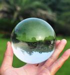 Transparent Clear Acrylic Contact Juggling Ball 70mm 75mm Color Customized