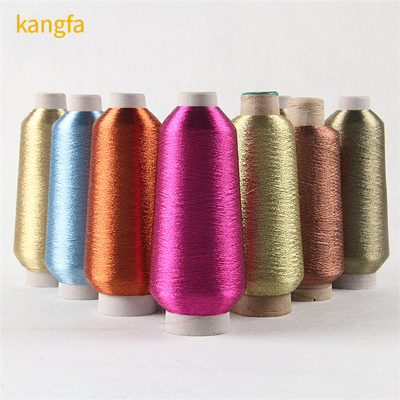 3300y/cone MS 150d Lurex Metallic Sewing Thread for Crochet Fine ST 100% Polyester Cone