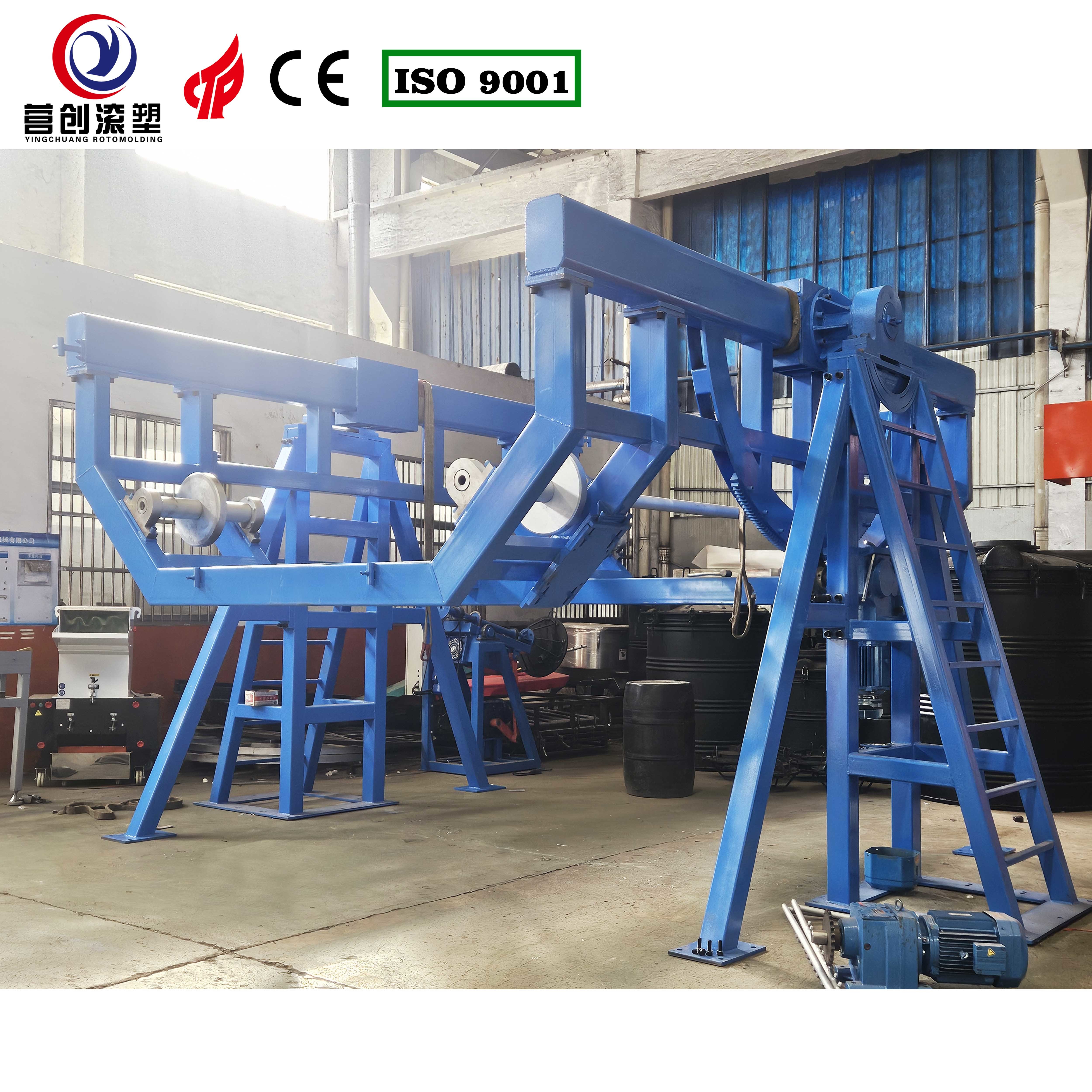 High Durability Rock And Roll Rotomoulding Machines With Automatic