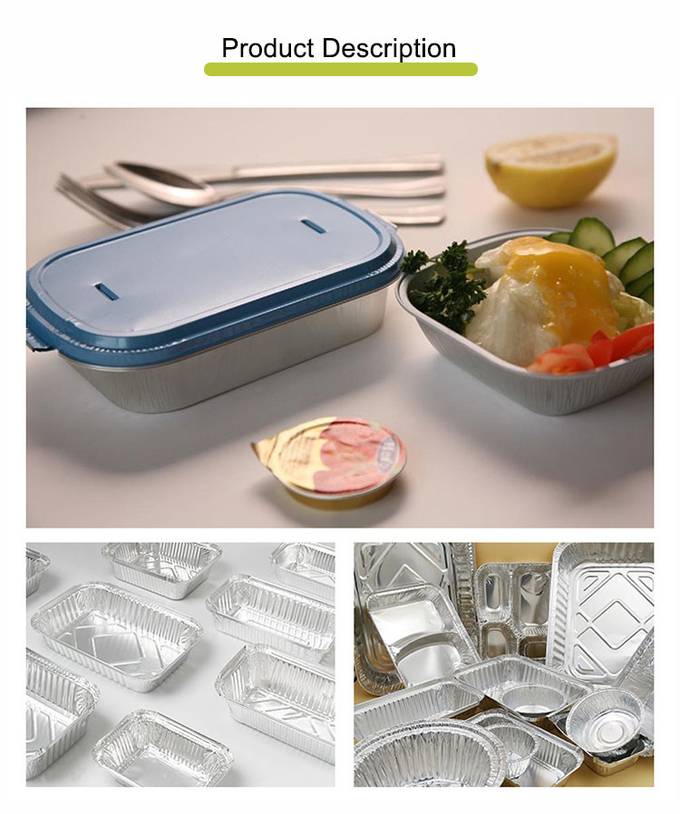 Full Size Foil Steam Table Pan Shallow Medium Deep Aluminum Foil Container With Lids