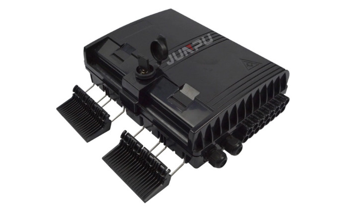 Outdoor / Indoor 16 Port Optical Fiber Distribution Box 1x16 SC APC Optical Adapter