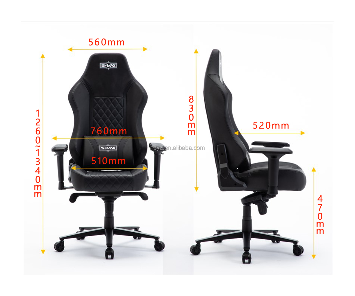 2022 Hot Seller Cadeira para jogos Gaming Chair with 19 Butterfly Mechanism