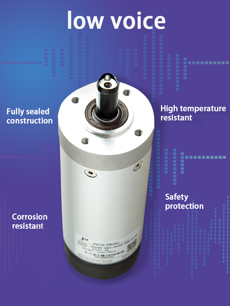 12A 9600 PPR 23N.M Three Phase Servo Motor Waterproof