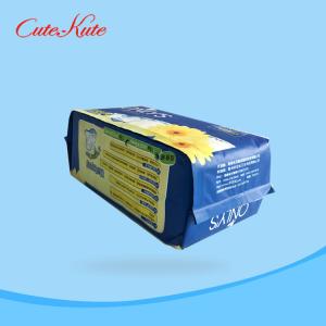 China Soft Bamboo Disposable Sanitary Pads Super Thin Anion Extra Wings wholesale