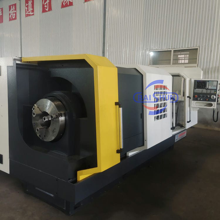 QK1335 QK1353 Horizontal Type Big Bore CNC Pipe Threading Lathe CNC Machine