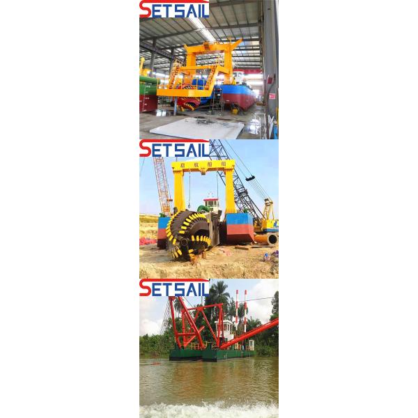 Customized Full Automatic Cutter Suction Dredger for Inland Waterway Dredging