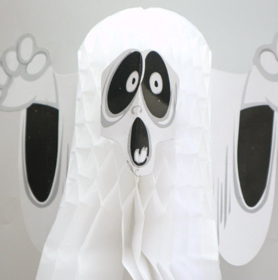 Christmas ghostsll, Paper Crafts, Paper Honeycomb Crafts，Christmas day supplies