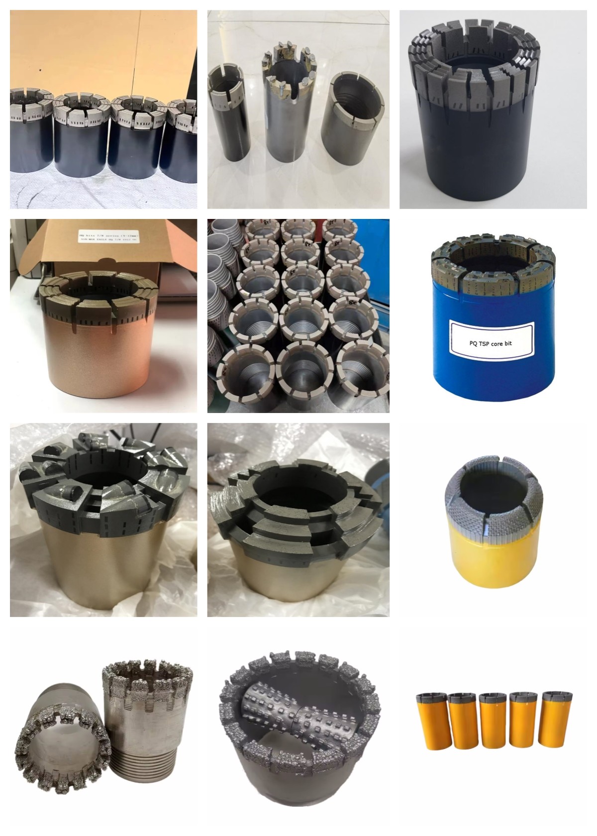 PCD drill bits for geological drilling, PCD diamond drill bits