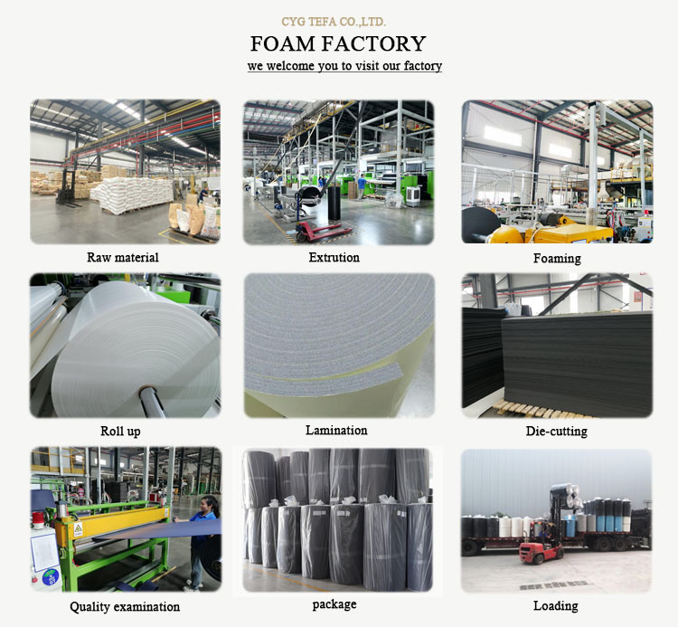 Silver Al Ixpe Fire Proof Pe Pipe Insulation duct work Insulation Material Xpe Foam With Aluminum Foil