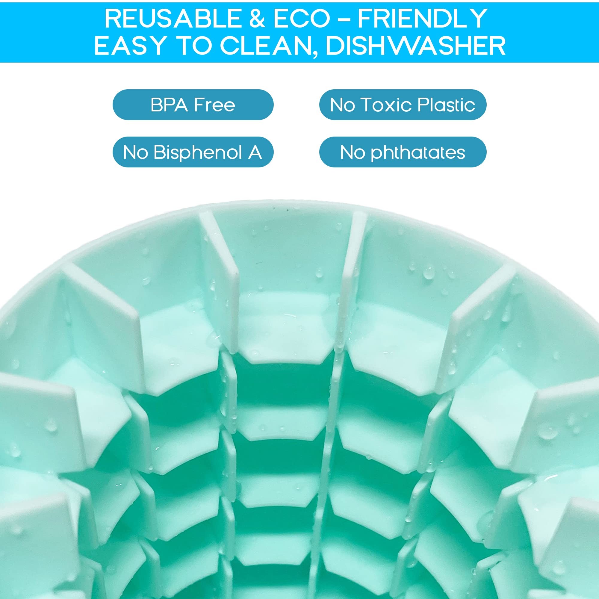 Cylinder Silicone Ice Cube Mold Decompress Ice Lattice Press Type Mini Ice Maker Cup