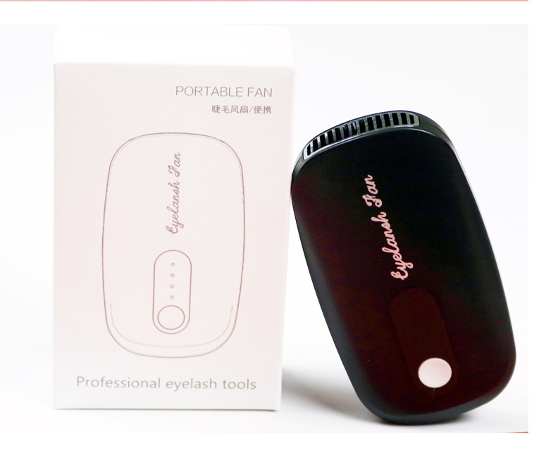USB Powered Mini Portable Eyelash Fan for Extensions User Manual and Cable Included