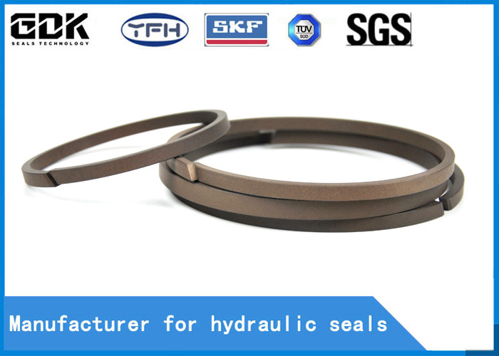 KZT Wear Ring Seal Hydraulic Piston Seal For Excavator Cylinder Temperature Resistance