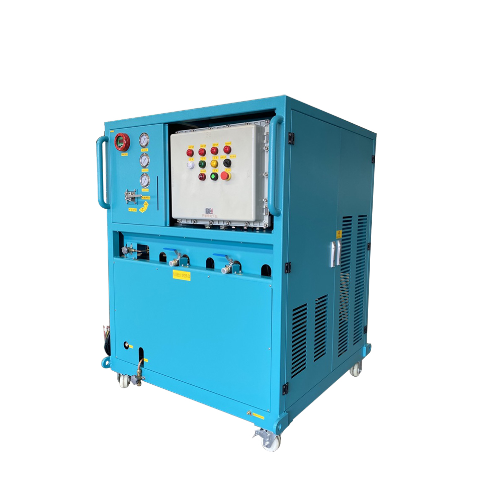 Air Conditioning Refrigerant Charging Machine Vapor Recovery Unit AC 2HP R134a R22
