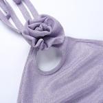 OEM maufactory Summer newpolyester sleeveless parties sexy slim hot girl stereo