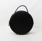 Casual Saffiano Leather Women Shoulder Bags Purse Round Crossbody Bags