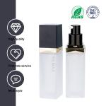 Transparent Empty Foundation Bottle 30ml Liquid Foundation Travel Container