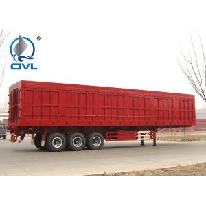 China Side Dump 3 Axle 40T Semi Trailer Trucks on sale