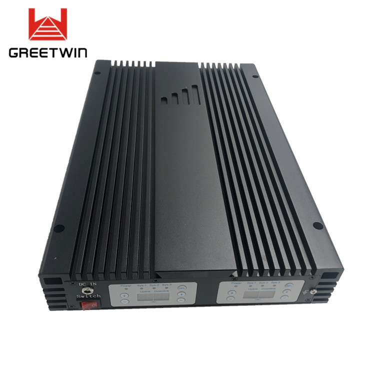 Tri Band Signal Booster EGSM900 WCDMA2100 LTE2600 Cell Phone Repeater For 2G 3G 4G