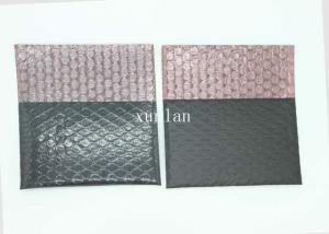 China Shiny / Matte Black Conductive Bag , Film Composite Flat Poly Mailers wholesale