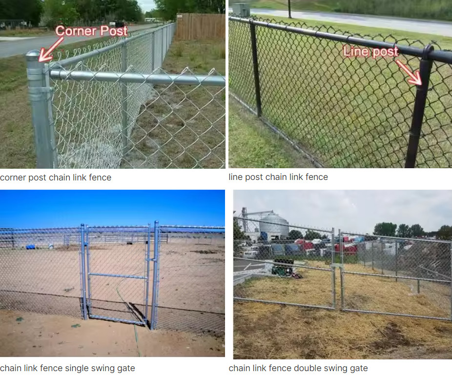 50*50 Or 60*60mm Size Gi Chain Link Mesh For Temporary Guardrails