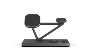 China 15W Magnetic Wireless Charging Charger Iphone Apple Watch And AirPods Black White wholesale