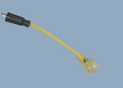 UL CUL CSA 15A 125V Twist Lock Adapter L5-15P To NEMA 5-15R American UL Power Cord