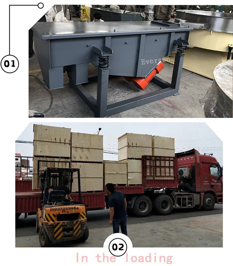 Versatile 1 - 5 Layer Linear Vibrating Sieve Screening Machine For Fertilizer Feed