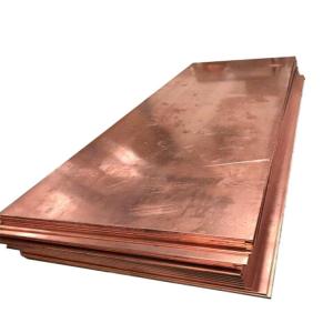 China Bright Surface Copper Sheet Plate C10200 3000mm For Rolling wholesale