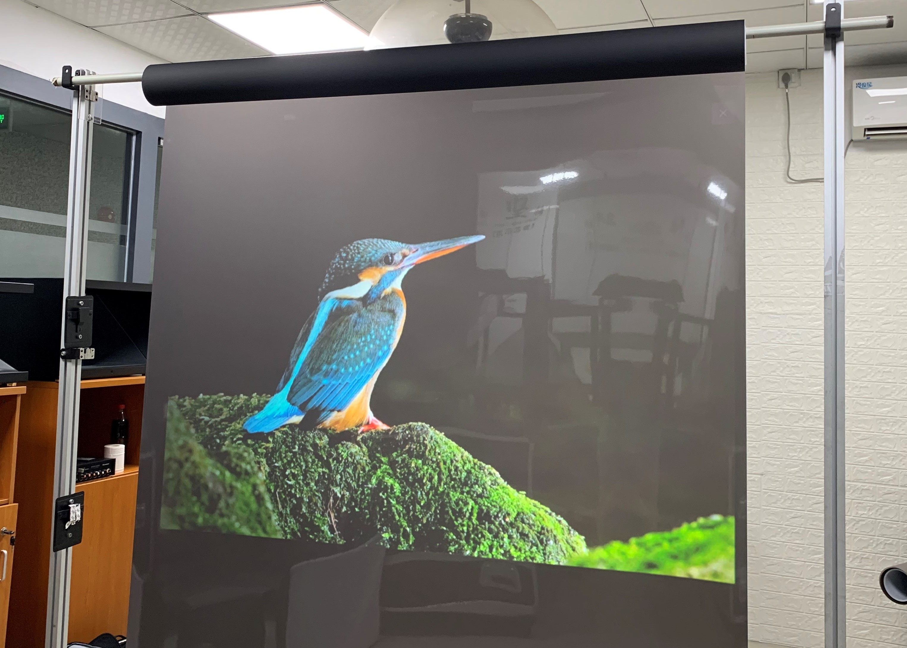 Holographic Projection Foil Transparent Rear Projection Screen Film