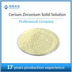 China GONA Cerium Zirconium Solid Brown Rare Earth Catalyst wholesale