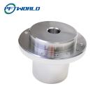 Machined CNC Aluminum Parts Bright Silvery Anodizing Aluminum Parts